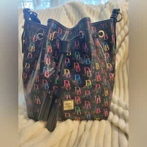 Dooney & Bourke Colorful Logo Shoulder Bag